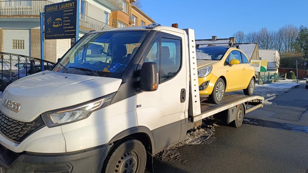 voiture accidenté