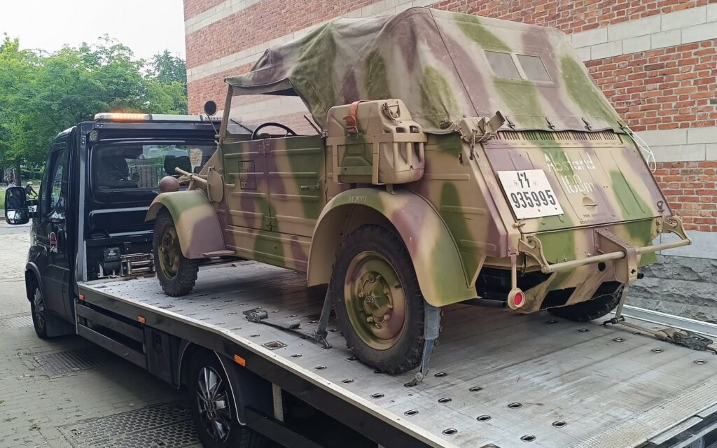 dépannage véhicule de l'armée